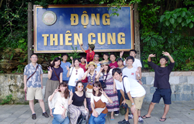 ベトナムのハロン湾観光